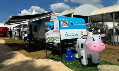 Laboratório Móvel estará à disposição dos visitantes para análise de produtos e troca de conhecimento e novas tecnologias (Crédito: Giro do Leite/Divulgação)