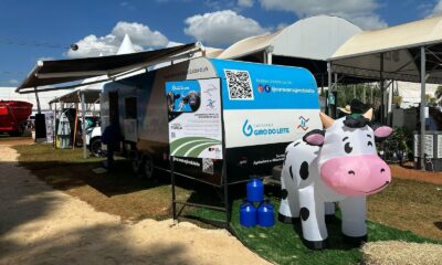 Laboratório Móvel estará à disposição dos visitantes para troca de conhecimento e novas tecnologias (Crédito: Giro do Leite/Divulgação)