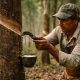 Crise silenciosa no campo expõe desequilíbrio na cadeia da borracha